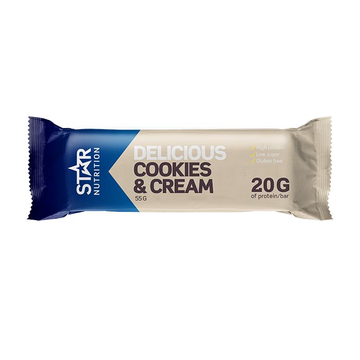 Star Nutrition Protein Bar Cookies and Cream