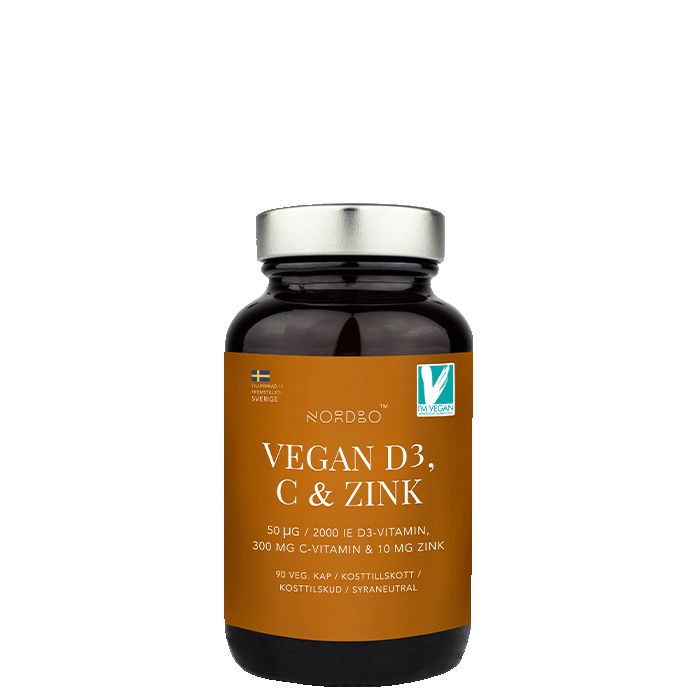 Nordbo D3 C-vitamin & Zink