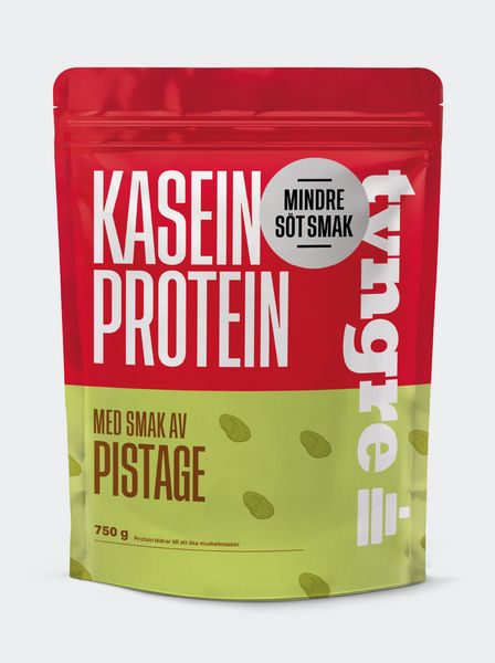 Tyngre Kasein Protein Pistage Mindre Söt Smak