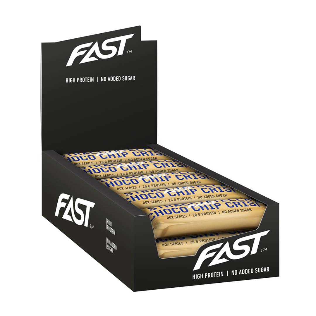 Fast Rox Protein Bar Stracciatella Choco Chip Crisp
