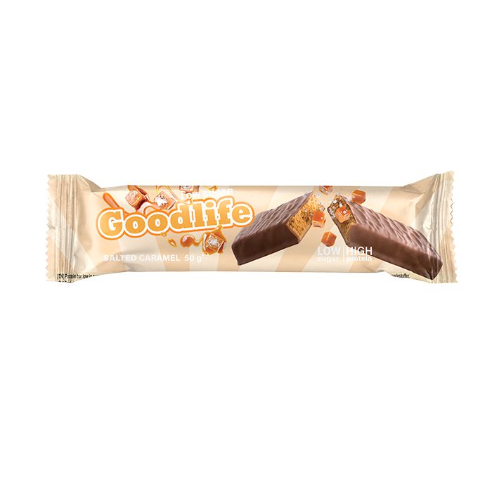 Goodlife Low Sugar Proteinbars Salted Caramel