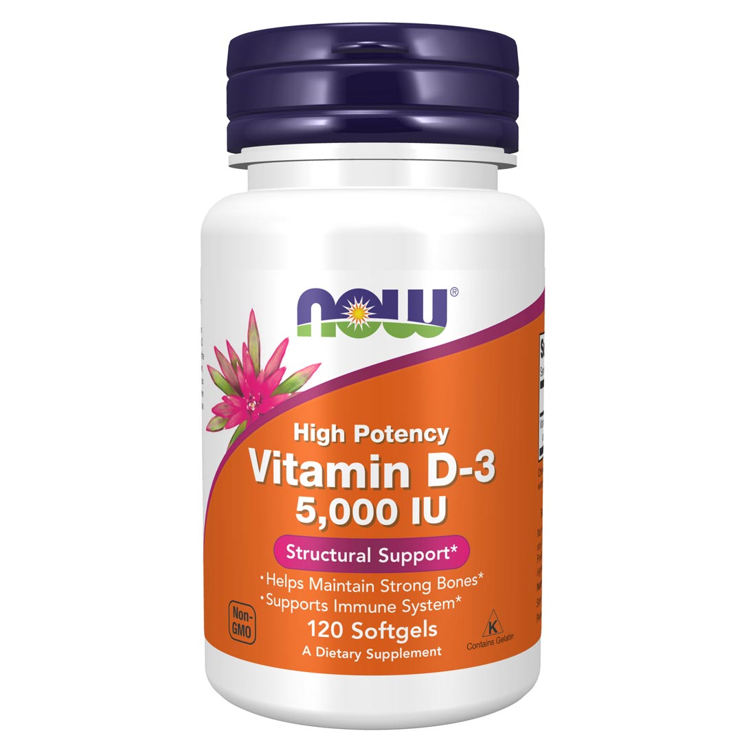 Now Vitamin D-3 5000iu