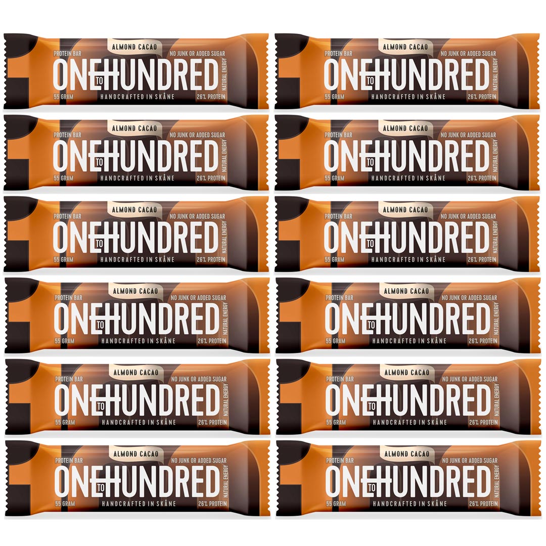 Onetohundred Protein Bar Almond Cacao