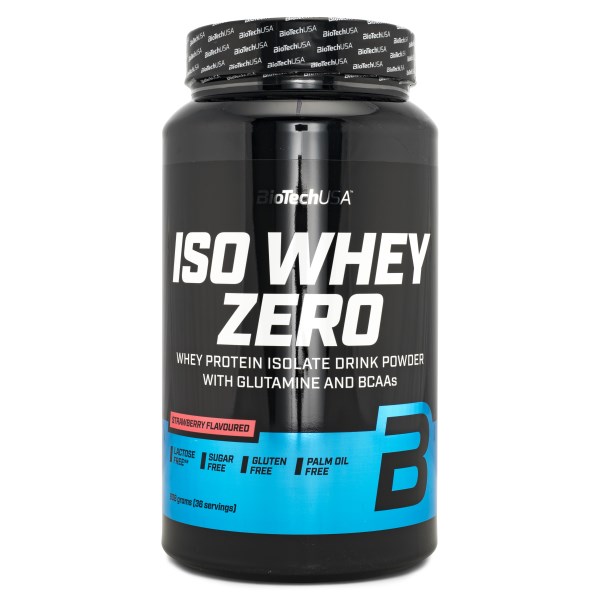 BioTechUSA Iso Whey Zero Laktosfri Strawberry