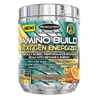 Amino Build Next Gen Energized Orange Mango Cooler