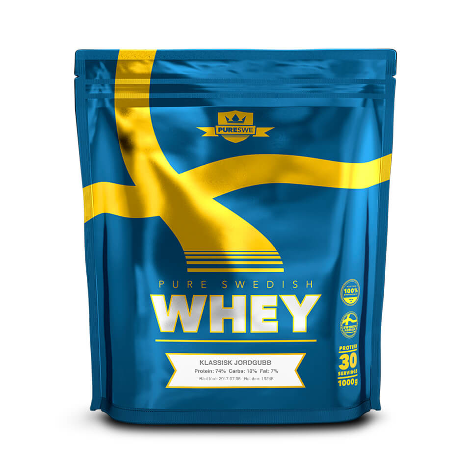 PureSwe Whey Klassisk Jordgubb