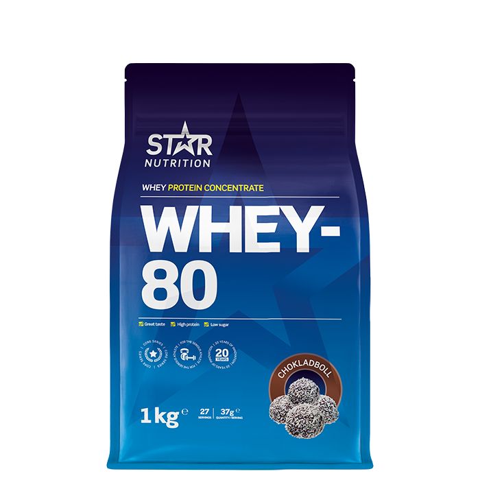 Whey-80 Chokladboll