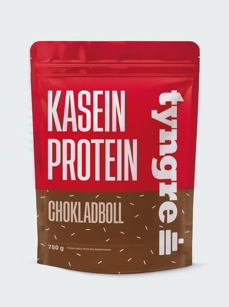 Tyngre Kasein Protein Chokladboll