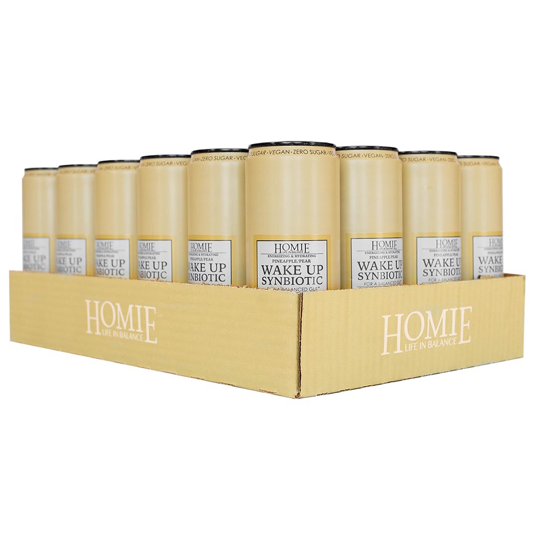 Homie Wake Up Synbiotic Pineapple Pear