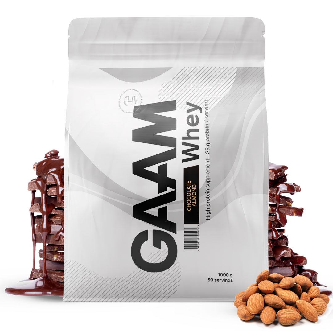 Gaam 100% Whey Premium Chocolate Almond