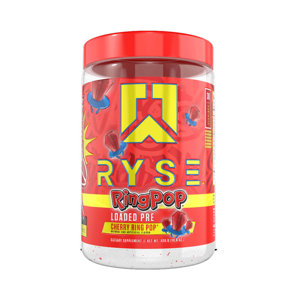 Ryse Supps Loaded Pre Ring Pop Cherry