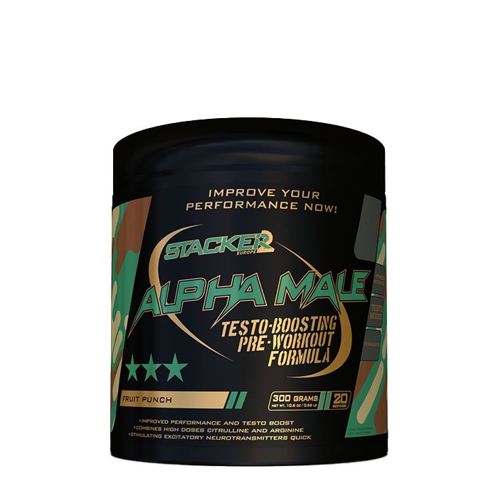 Alpha Male Testo Boosting Pre-Workout Fruit Punch