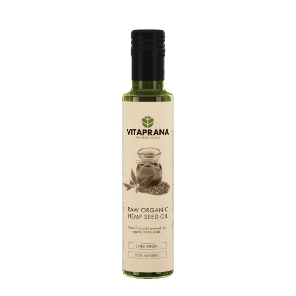 Raw Organic Hemp seed oil