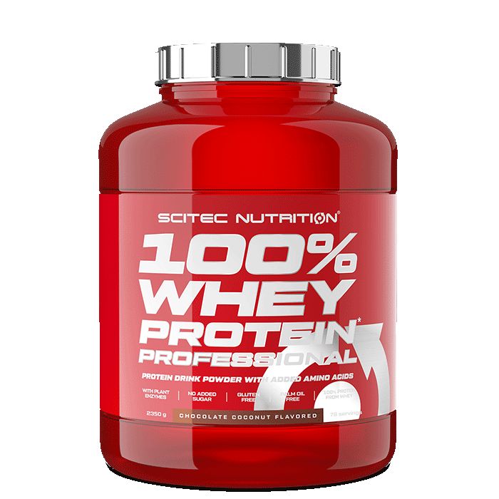 100% Whey Protein Professional Chocolate Coconut