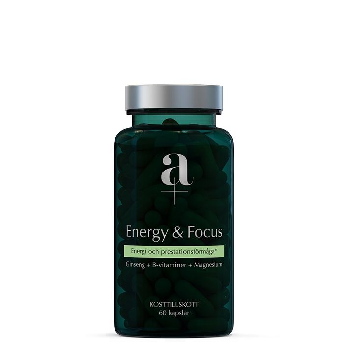 Energi & Fokus Ginseng B-vitamin Magnesium