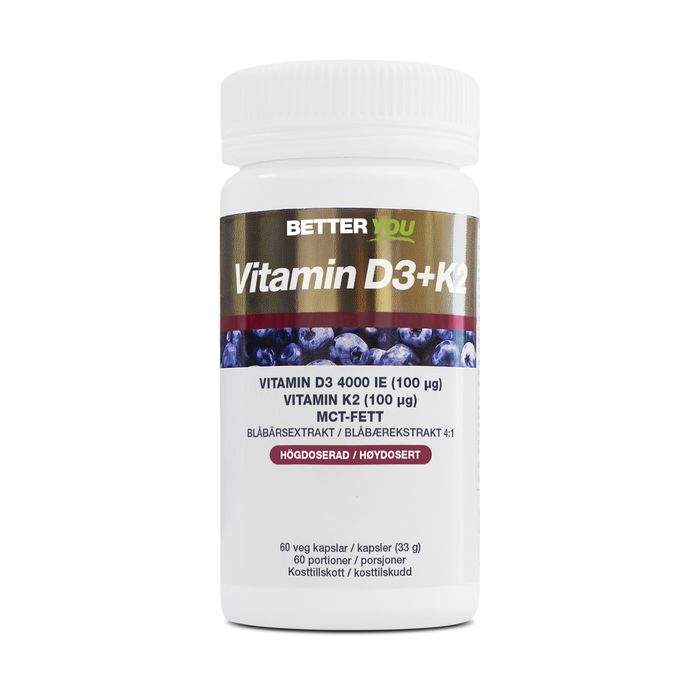 Better You Vitamin D3 4000IE + K2 100µg
