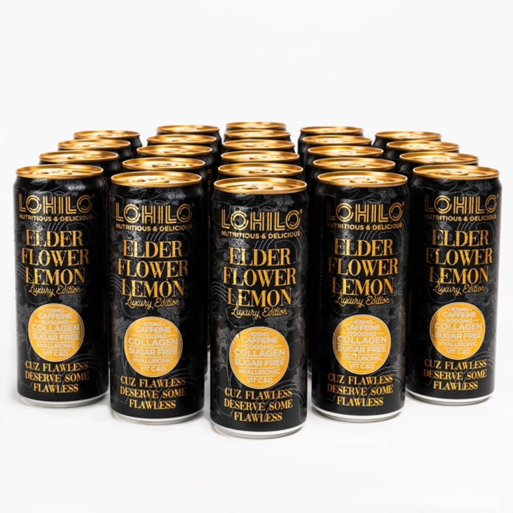 Lohilo Functional Drink Elderflower Lemon