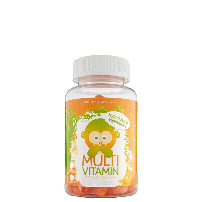 Multivitamn Vegan Apelsin