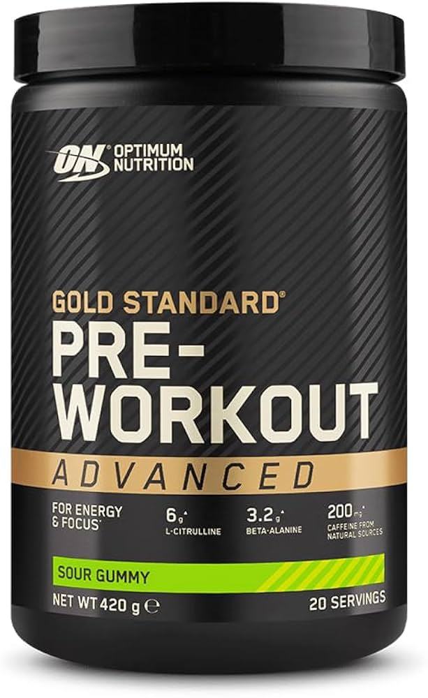 Optimum Nutrition Gold Standard Pre Workout Advanced Sour Gummy