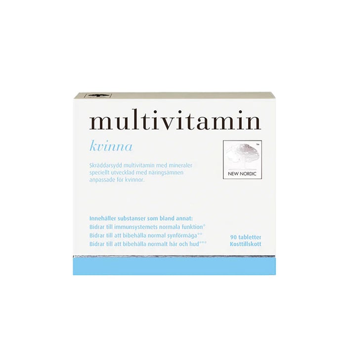 Multivitamin kvinna