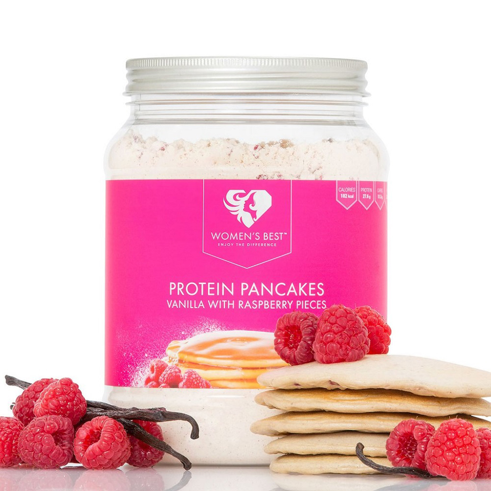 Womens Best Protein Pancakes Vanilla/Rasperry