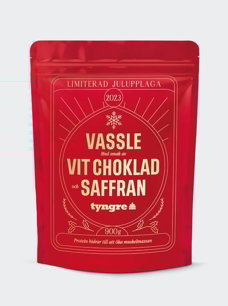 Tyngre Vassle Protein Vit Choklad/Saffran