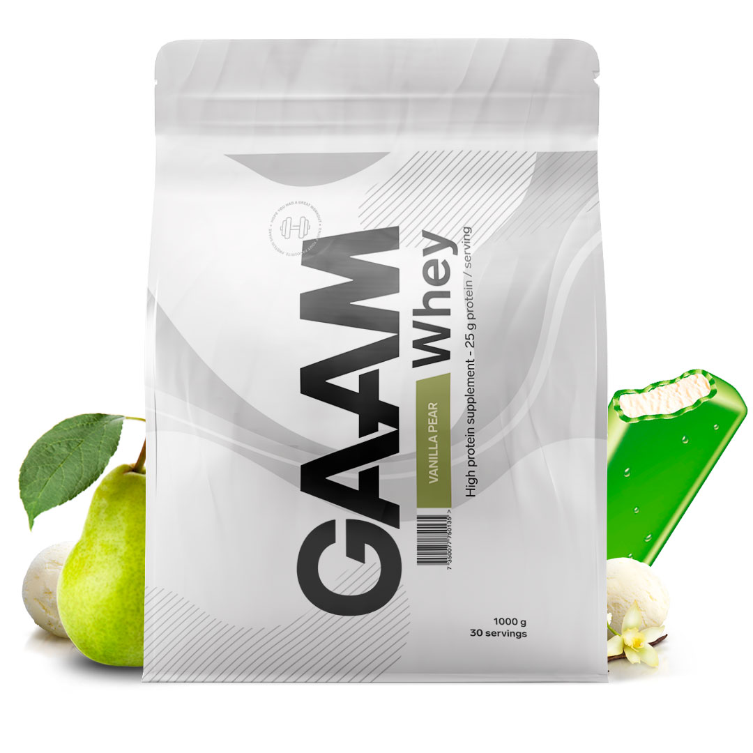 GAAM 100% Whey Premium Vanilla Pear
