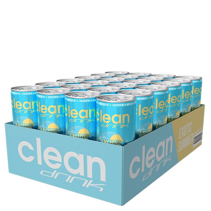 Clean Drink Strawberry Cherry Sunset