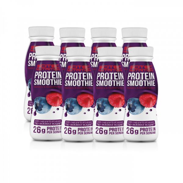 Protein Smoothie Blueberry Raspberry