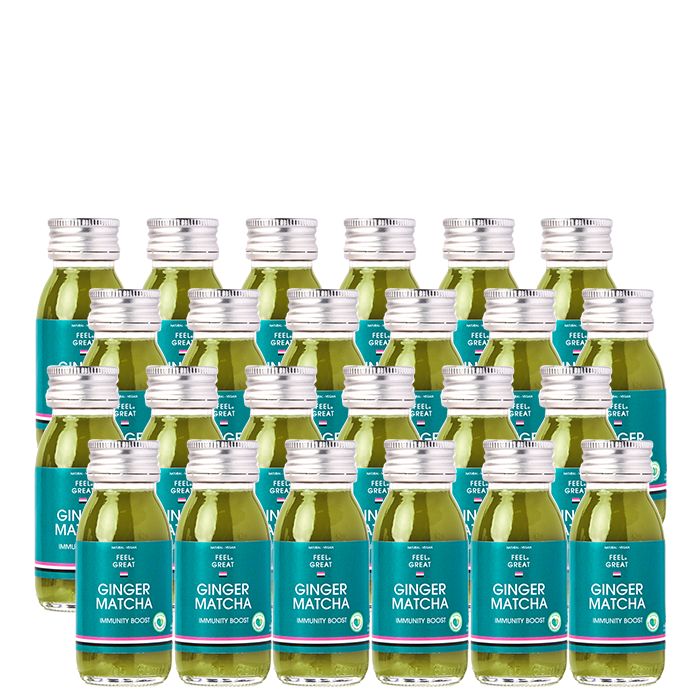 Feel Great Shots Ginger Matcha