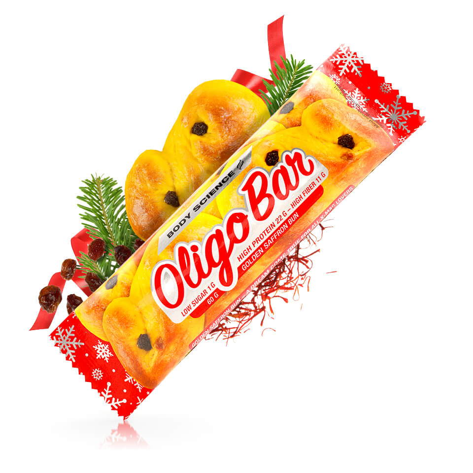 Body Science Oligo Bar XMAS Edition Golden Saffron Bun - Limited XMAS Edition