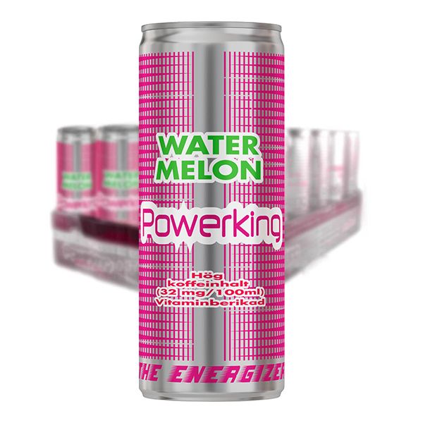 Powerking Energy Drink Vattenmelon
