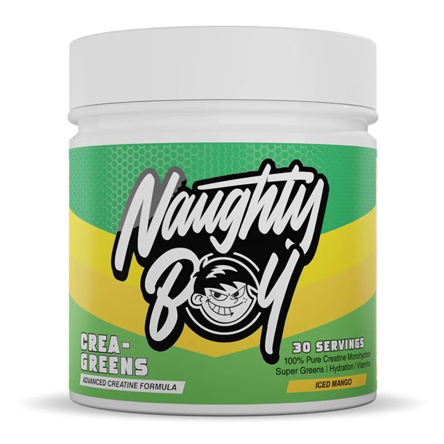 Naughty Boy Crea-Greens Iced Mango