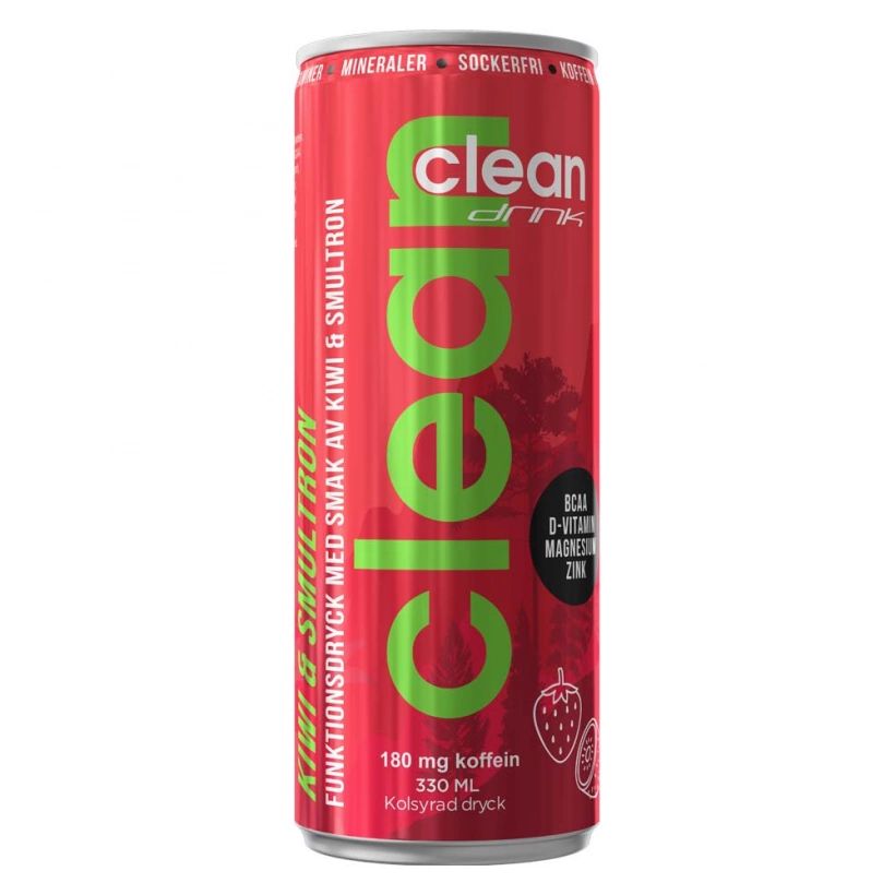 Clean Drink Kiwi Smultron