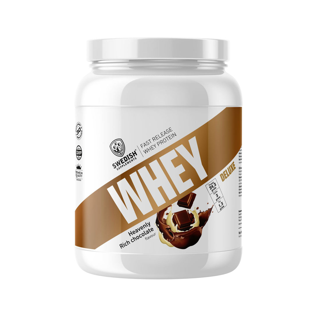 Swedish Supplements Whey Protein Deluxe Heavenly Rich Chocolate