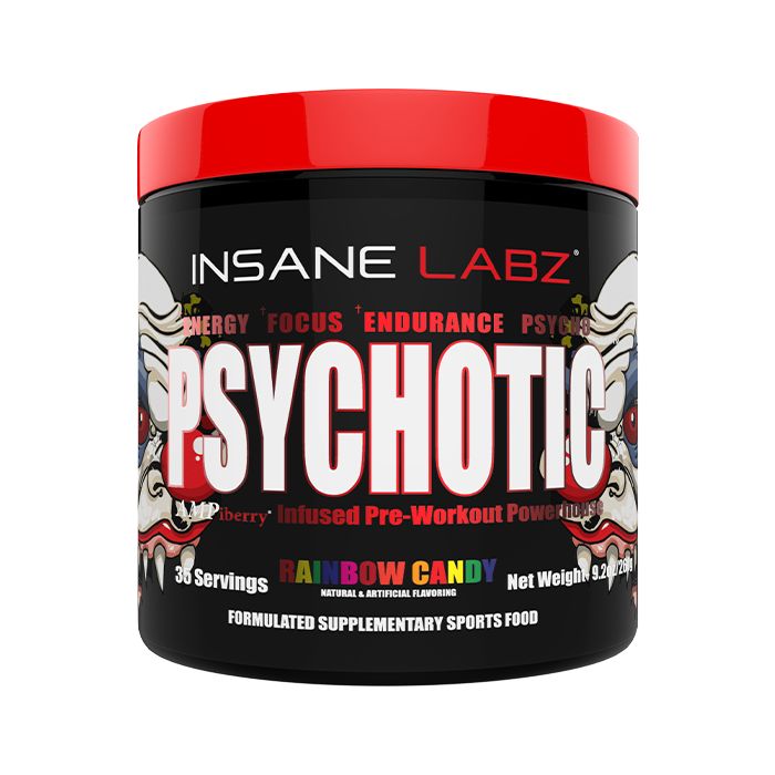 Psychotic Pre-Workout Rainbow CAndy