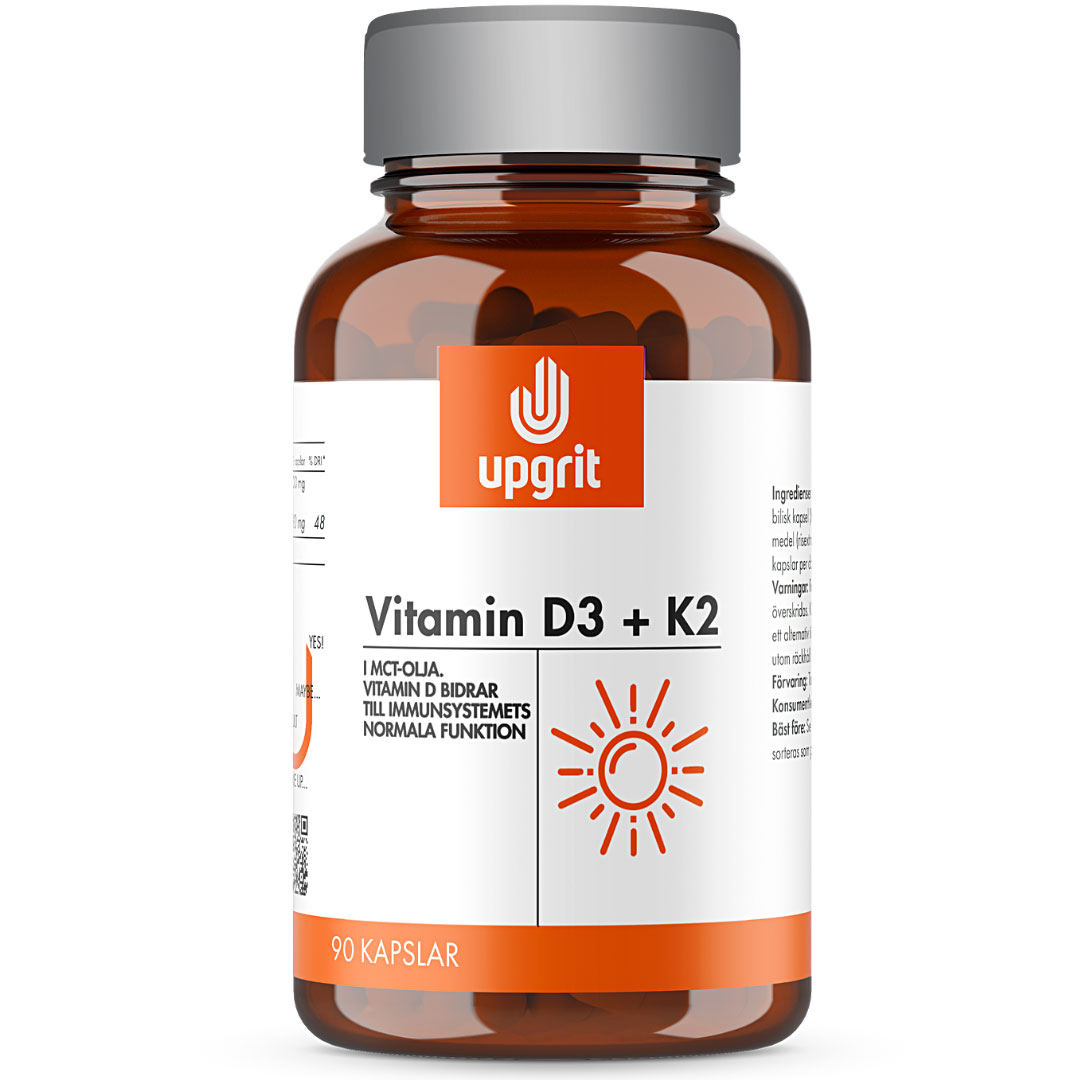 Upgrit Vitamin D3 + K2