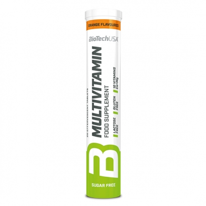 BioTechUSA Multivitamin Effervescent Orange