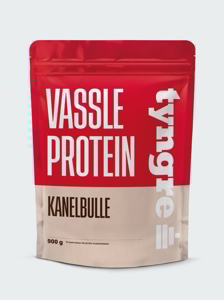 Tyngre Vassle Protein Kanelbulle