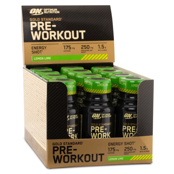 Optimum Gold Standard PWO Shot Lemon Lime