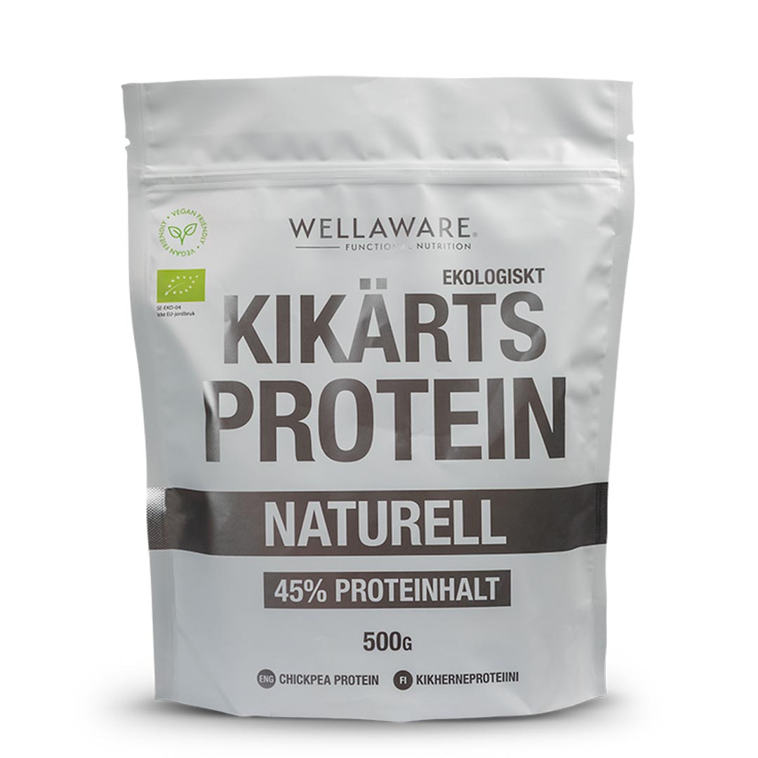 Wellaware Eko Kikärtsprotein Naturell