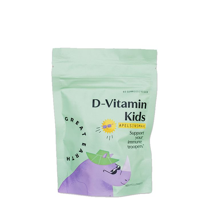 D-Vitamin Kids Apelsin Refill Gummies