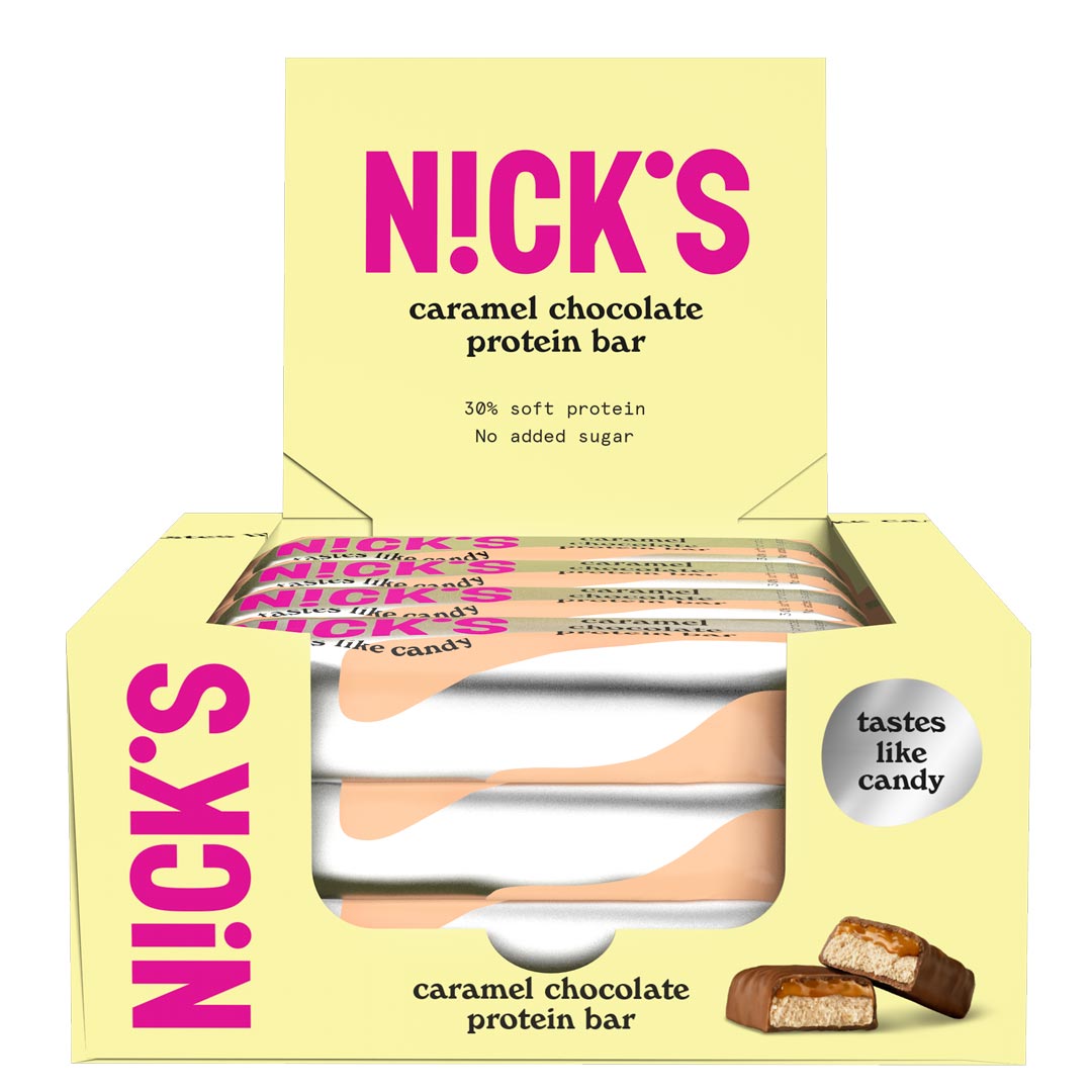 Nicks Soft Bar Caramel Chocolate