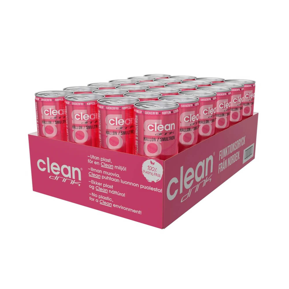 Clean Drink Hallon/smultron