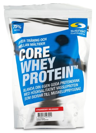 Core Whey Protein Strawberry Milkshake