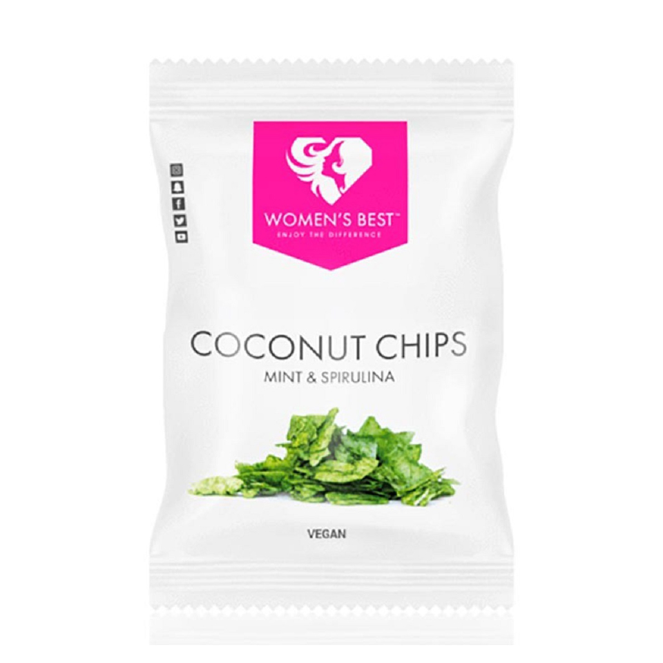 Womens Best Coconut Chips Mint & Spirulina