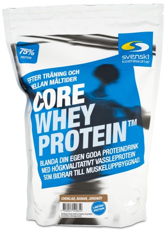Core Whey Protein Choklad Banan Jordnöt *Limited*