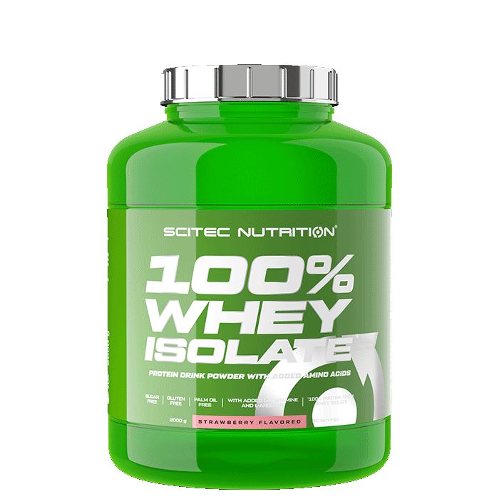 100% Whey Isolate Strawberry