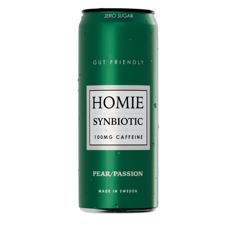 Homie Wake Up Synbiotic Pear Passion