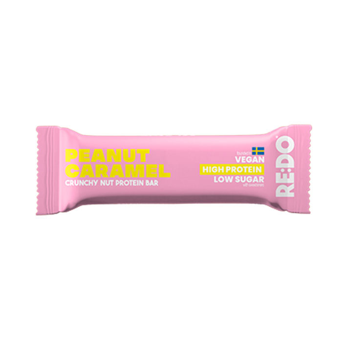 RE:DO Crunchy Nut Protein Bar Peanut Caramel